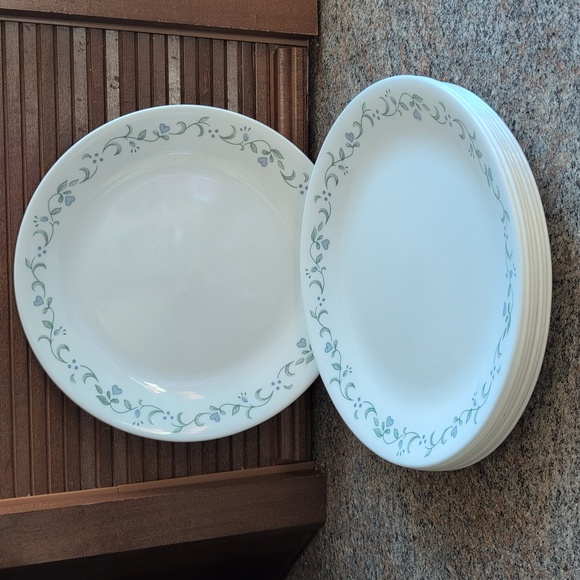 Corelle Country Cottage Dinner Plates Set of 8 - Picture 9 of 9